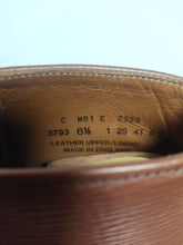 Charger l'image dans la galerie, Bowen bottines marrons en cuir texturé Made in England 6,5 UK / 40 FR