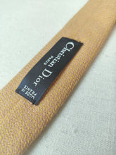 Charger l'image dans la galerie, Christian Dior X Michael Drake cravate orange en cachemire Made in England
