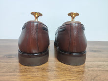 Charger l'image dans la galerie, Walter shoes mocassins pampilles femme en cuir grainé marron 36