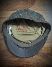 Charger l'image dans la galerie, Stetson casquette plate tweed à carreaux en pure laine vierge 58