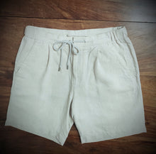 Afbeelding in Gallery-weergave laden, Suitsupply short Ames beige en coton et lin Tessuti Di Sondrio 46/S