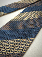 Charger l'image dans la galerie, Personality Milano cravate club vintage en grenadine de soie Made in Italy