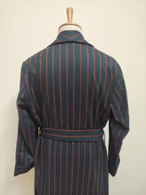 Charger l'image dans la galerie, Neri del Ponte robe de chambre vintage à col châle en laine Made in Italy L