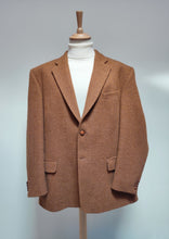 Charger l'image dans la galerie, Harris Tweed blazer tweed vintage marron clair 54/56