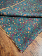 Afbeelding in Gallery-weergave laden, Polo Ralph Lauren foulard double face en laine soie Made in Italy