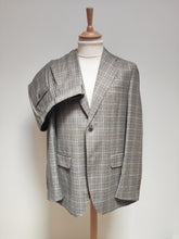 Charger l&#39;image dans la galerie, Lubiam costume Prince de Galles en pure laine vierge super 130&#39;S Made in Italy
