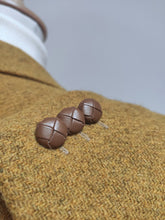 Charger l'image dans la galerie, Harris Tweed X Jodhpur Galeries Lafayette blazer vintage en pure laine vierge 56