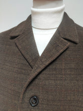 Charger l'image dans la galerie, Everwell manteau à carreaux en pure laine Made in France 48