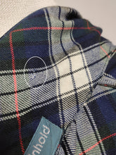 Charger l'image dans la galerie, Marcel Reinhold Paris robe de chambre tartan vintage à col châle en laine Made in France