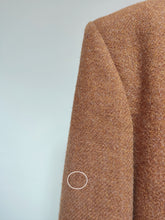 Charger l'image dans la galerie, Harris Tweed blazer tweed vintage marron clair 54/56