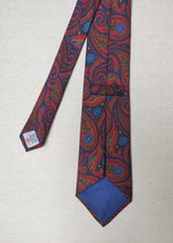 Charger l'image dans la galerie, Turnbull & Asser cravate paisley en soie Made in England