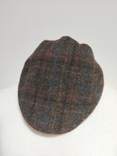 Charger l'image dans la galerie, Stetson casquette plate tweed à carreaux en pure laine vierge 58