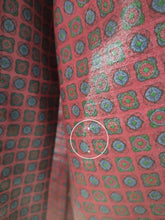 Afbeelding in Gallery-weergave laden, Lario Suprema robe de chambre à col châle à motif géométrique M
