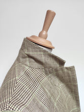 Charger l'image dans la galerie, Ralph Lauren blazer vintage femme Prince de Galles en laine, lin et soie 38