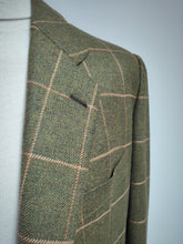 Charger l'image dans la galerie, Dormeuil blazer sur mesure vintage à carreaux fenêtre en pure laine 52