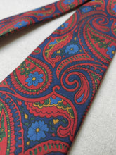 Charger l'image dans la galerie, Turnbull & Asser cravate paisley en soie Made in England