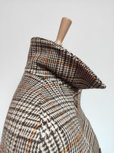 Charger l'image dans la galerie, Pardessus vintage femme Prince de Galles en pure laine 42/44