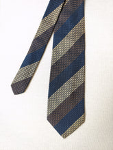 Charger l'image dans la galerie, Personality Milano cravate club vintage en grenadine de soie Made in Italy