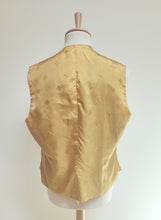 Charger l'image dans la galerie, Daks London X Sir Wilson Torino gilet de costume jaune en pure laine vierge 54
