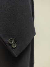 Afbeelding in Gallery-weergave laden, Robertson Cloth X Donati Bologna manteau croisé bleu marine en pure laine M