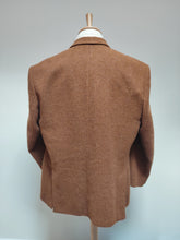 Charger l'image dans la galerie, Harris Tweed blazer tweed vintage marron clair 54/56