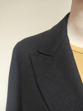 Afbeelding in Gallery-weergave laden, Robertson Cloth X Donati Bologna manteau croisé bleu marine en pure laine M