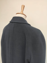 Charger l'image dans la galerie, Steinbock loden vintage bleu marine en laine et cachemire 54