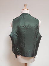 Charger l'image dans la galerie, Lodenfrey gilet de costume vert sapin en laine 54