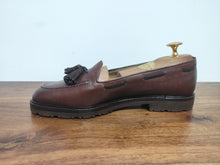 Charger l'image dans la galerie, Walter shoes mocassins pampilles femme en cuir grainé marron 36