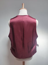 Charger l'image dans la galerie, Daniels & Korff gilet marron en pure laine 56