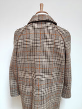 Charger l'image dans la galerie, Pardessus vintage femme Prince de Galles en pure laine 42/44