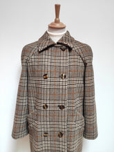 Charger l'image dans la galerie, Pardessus vintage femme Prince de Galles en pure laine 42/44