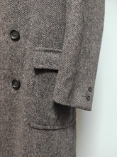 Charger l'image dans la galerie, Manteau croisé vintage polo coat en pure laine L