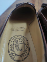 Charger l&#39;image dans la galerie, Walter shoes mocassins pampilles femme en cuir grainé marron 36
