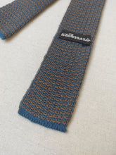 Charger l'image dans la galerie, Tita Ferrario cravate vintage en maille tricotée