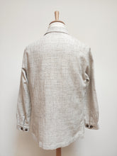 Charger l&#39;image dans la galerie, Suitsupply safari jacket en lin et coton Di Sondrio modèle Sahara 50
