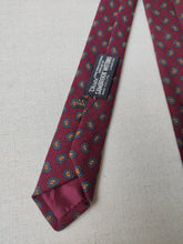 Charger l'image dans la galerie, Vivax by Sambrook Witting X D.Cenci cravate bordeaux paisley en laine
