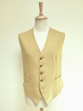 Charger l'image dans la galerie, Daks London X Sir Wilson Torino gilet de costume jaune en pure laine vierge 54