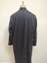 Charger l'image dans la galerie, Neri del Ponte robe de chambre vintage à col châle en laine Made in Italy L
