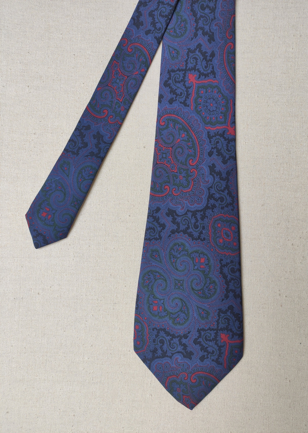 Adriano Cifonelli cravate vintage en soie à motif floral