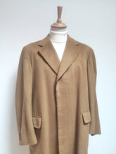 Charger l'image dans la galerie, Rodex of London pardessus vintage beige camel 100% cachemire Made in England 50