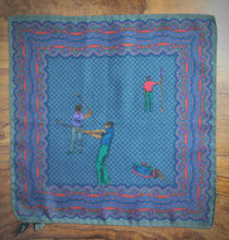 Charger l'image dans la galerie, Trio de pochettes vintage en soie Made in Italy