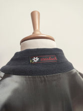 Charger l'image dans la galerie, Steinbock loden vintage bleu marine en laine et cachemire 54