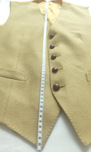 Charger l'image dans la galerie, Daks London X Sir Wilson Torino gilet de costume jaune en pure laine vierge 54