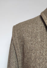 Charger l'image dans la galerie, Old England Paris X Salko loden vintage à chevrons en pure laine vierge 54