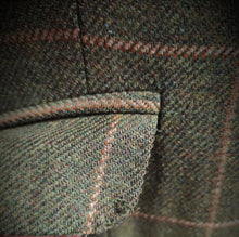 Charger l'image dans la galerie, Dormeuil blazer sur mesure vintage à carreaux fenêtre en pure laine 52