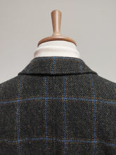 Afbeelding in Gallery-weergave laden, Harris Tweed X Barutti blazer à carreaux fenêtre 100% laine 50