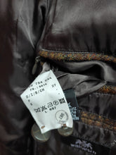Charger l'image dans la galerie, Harris Tweed X Walbusch blazer vintage en tweed marron 54