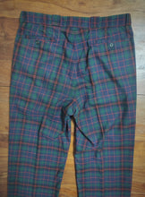 Charger l'image dans la galerie, Façonnable pantalon à pinces vintage à carreaux Made in Italy