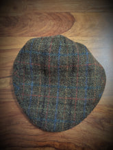 Charger l'image dans la galerie, Stetson casquette plate tweed à carreaux en pure laine vierge 58